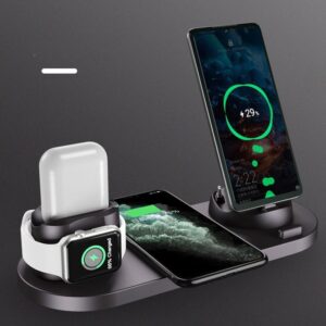 Six-in-one wireless charger for mobile phones